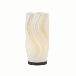 New Pixie Design Caisa 30cm bordslampa Vit