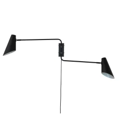 Hot Dyberg Larsen Cale 68cm vägglampa Svart