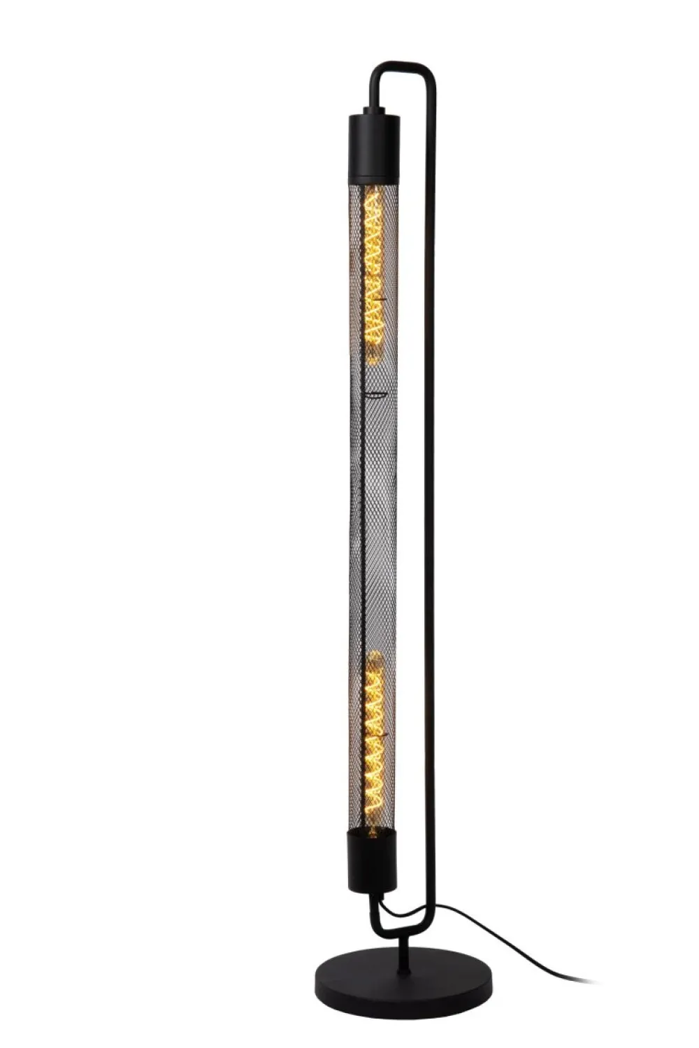 Discount Lucide Calixt golvlampa Svart