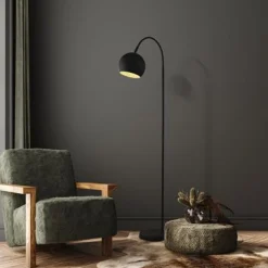 Sale Searchlight Calumn golvlampa Svart