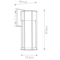Clearance Elstead Lighting Camillo 37cm utelampa