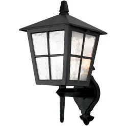 Elstead Lighting Canterbury utelampa Svart