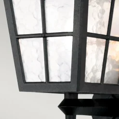 Elstead Lighting Canterbury utelampa Svart
