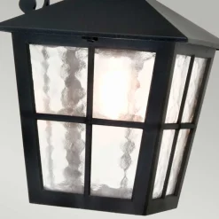 New Elstead Lighting Canterbury utelampa Svart