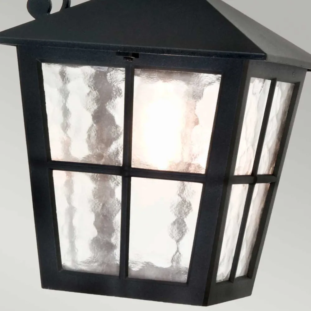 New Elstead Lighting Canterbury utelampa Svart