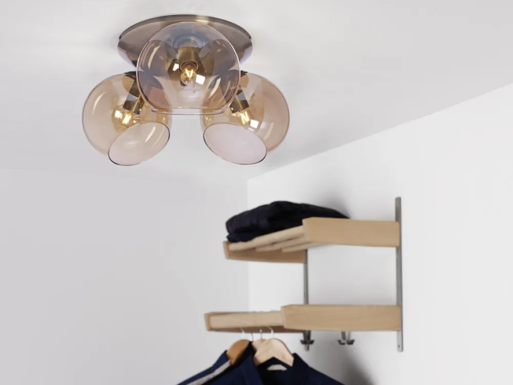 Best Cottex Capella Ø37 plafond Antikmässing