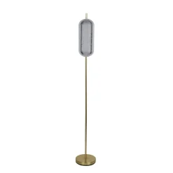 Online Searchlight Capsule golvlampa Mässing