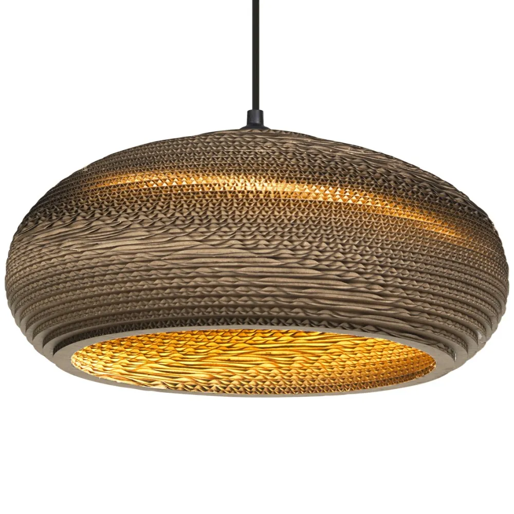 New Osram Cardboard drop Ø40 taklampa Brun