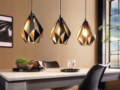 Eglo Carlton 80cm taklampa Svart