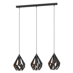 Eglo Carlton 80cm taklampa Svart