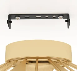 Discount Eglo Carlton Ø47 plafond Guld