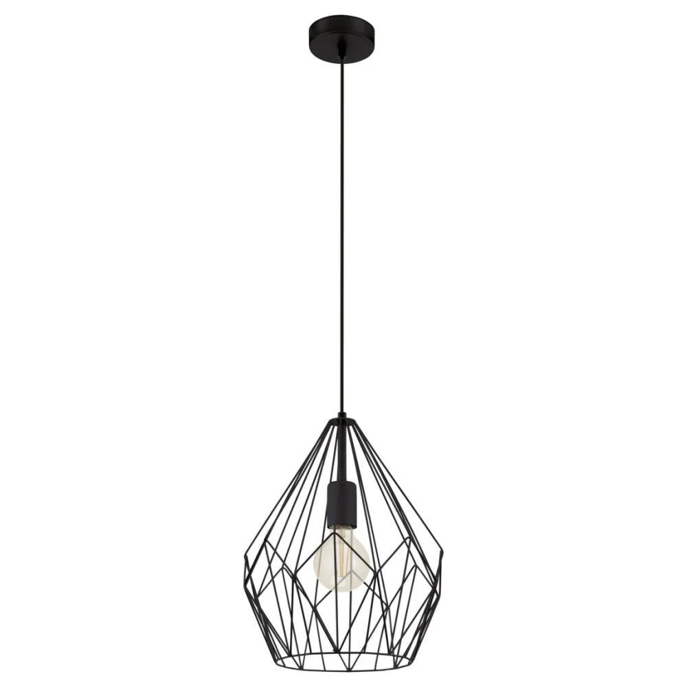 Eglo Carlton Ø30 taklampa Svart