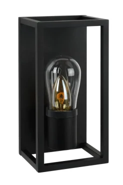 Discount Lucide Carlyn 25cm badrumslampa Svart