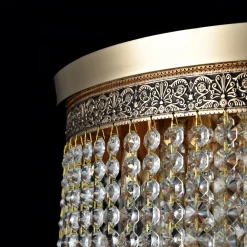 Best Maytoni Cascade Ø42 kristall Guld