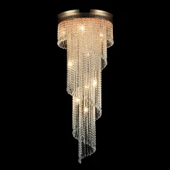 Discount Maytoni Cascade Ø42 kristall Guld