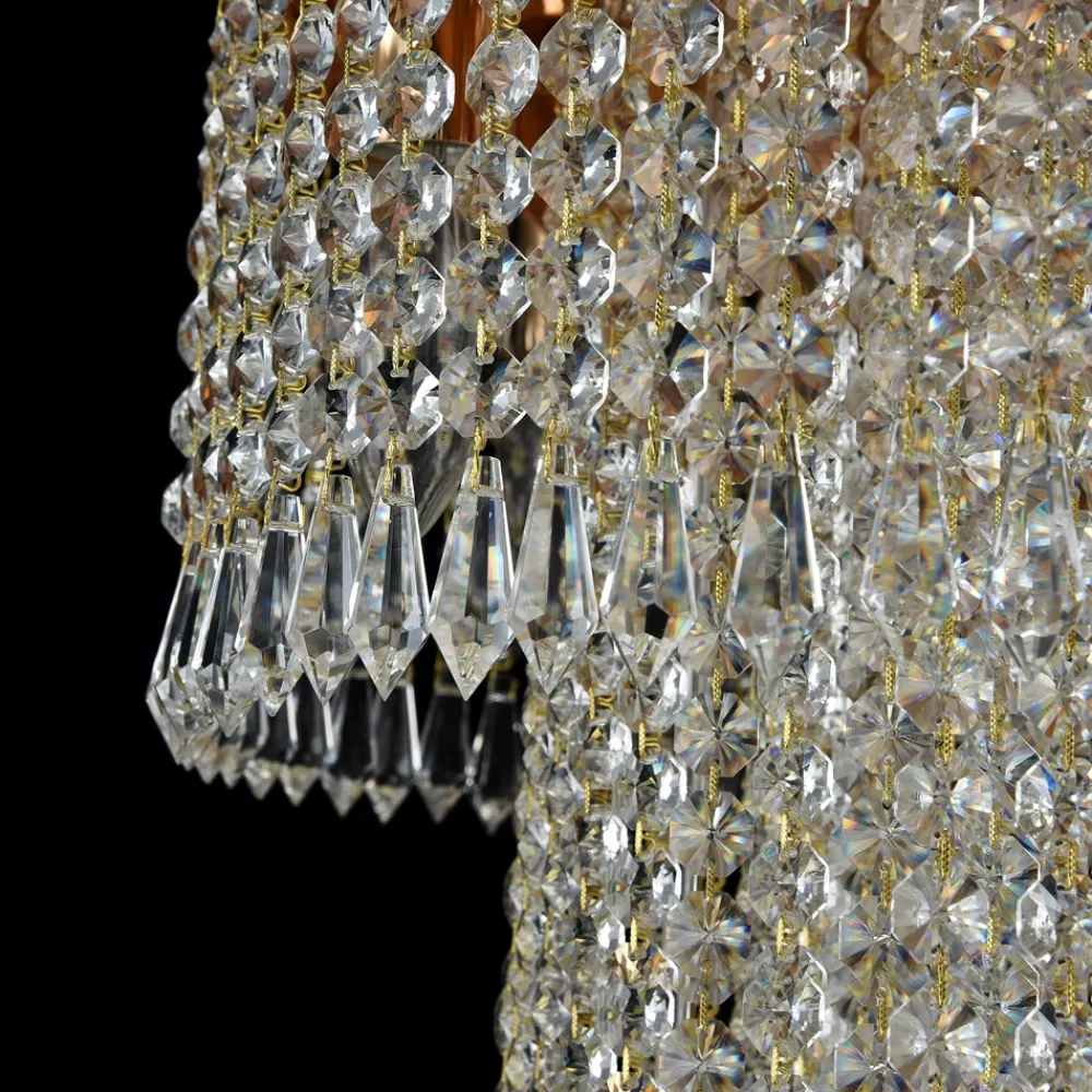 Discount Maytoni Cascade Ø42 kristall Guld