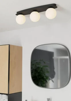 Sale Eglo Castrovido 58cm badrumslampa Svart