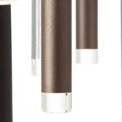 Brilliant Cembalo Ø55 taklampa Aluminium
