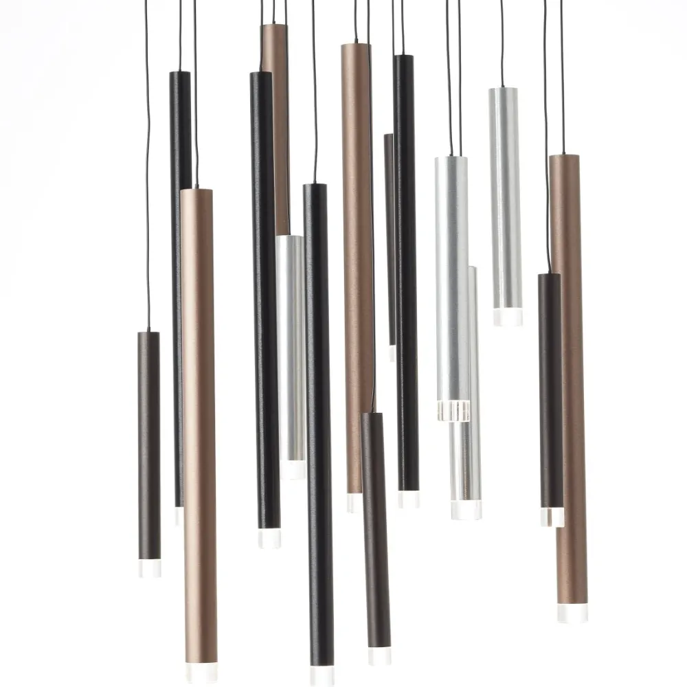 Brilliant Cembalo Ø55 taklampa Aluminium