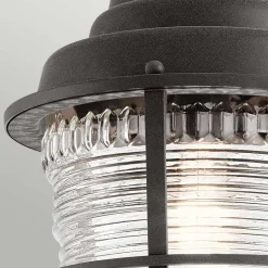 New Elstead Lighting Chance Harbor 43cm Zink