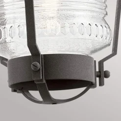 New Elstead Lighting Chance Harbor 43cm Zink