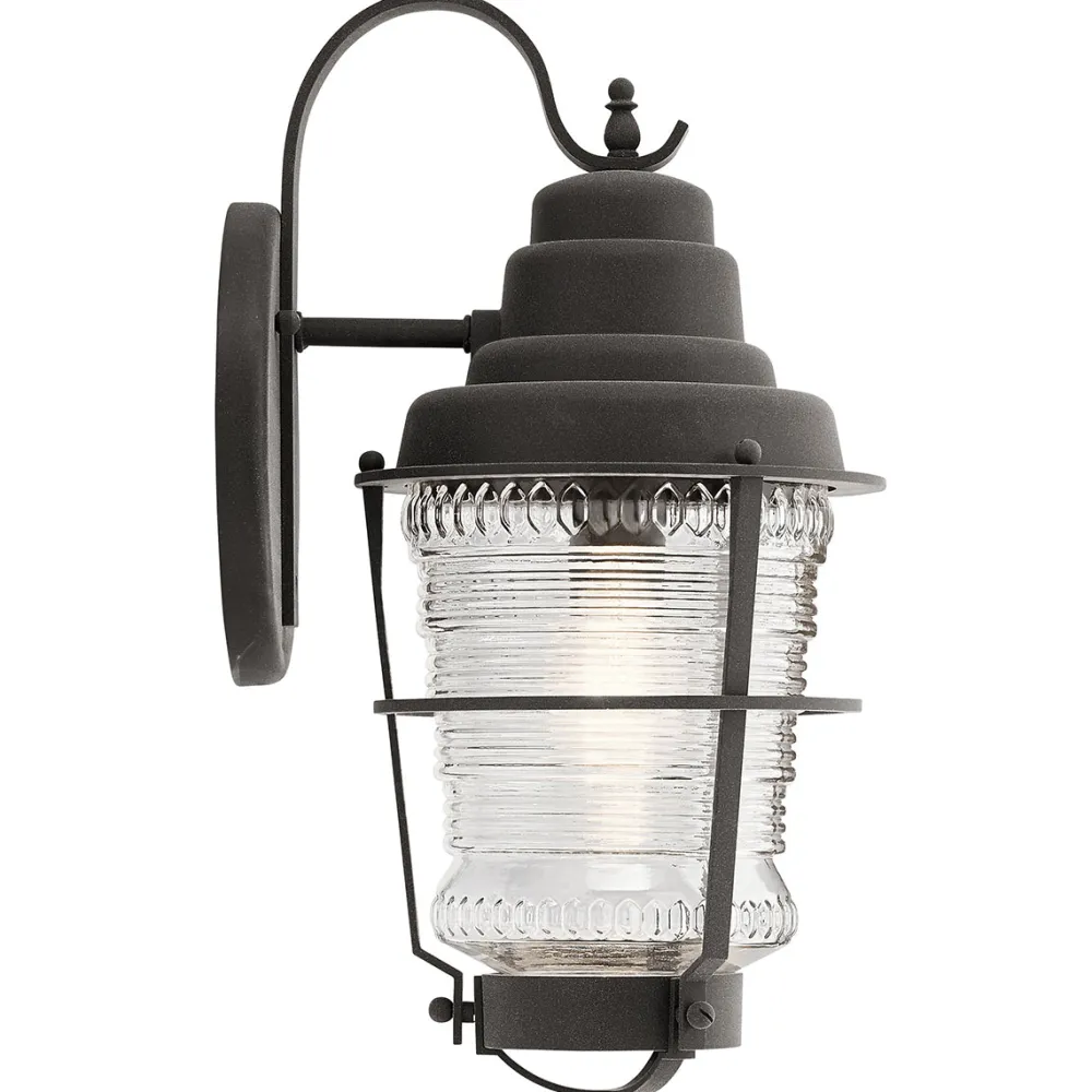 New Elstead Lighting Chance Harbor 46cm utelampa Zink