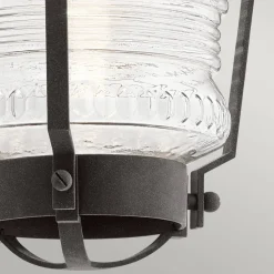 New Elstead Lighting Chance Harbor 46cm utelampa Zink