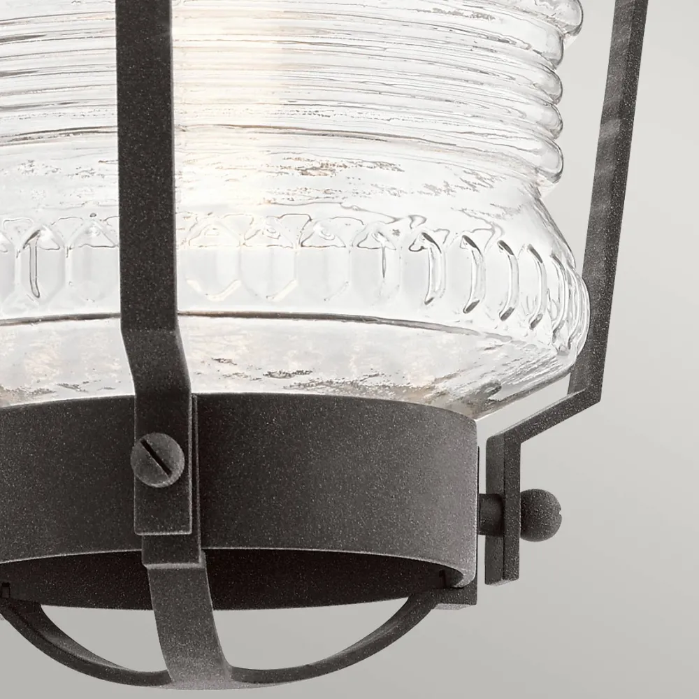 New Elstead Lighting Chance Harbor 46cm utelampa Zink