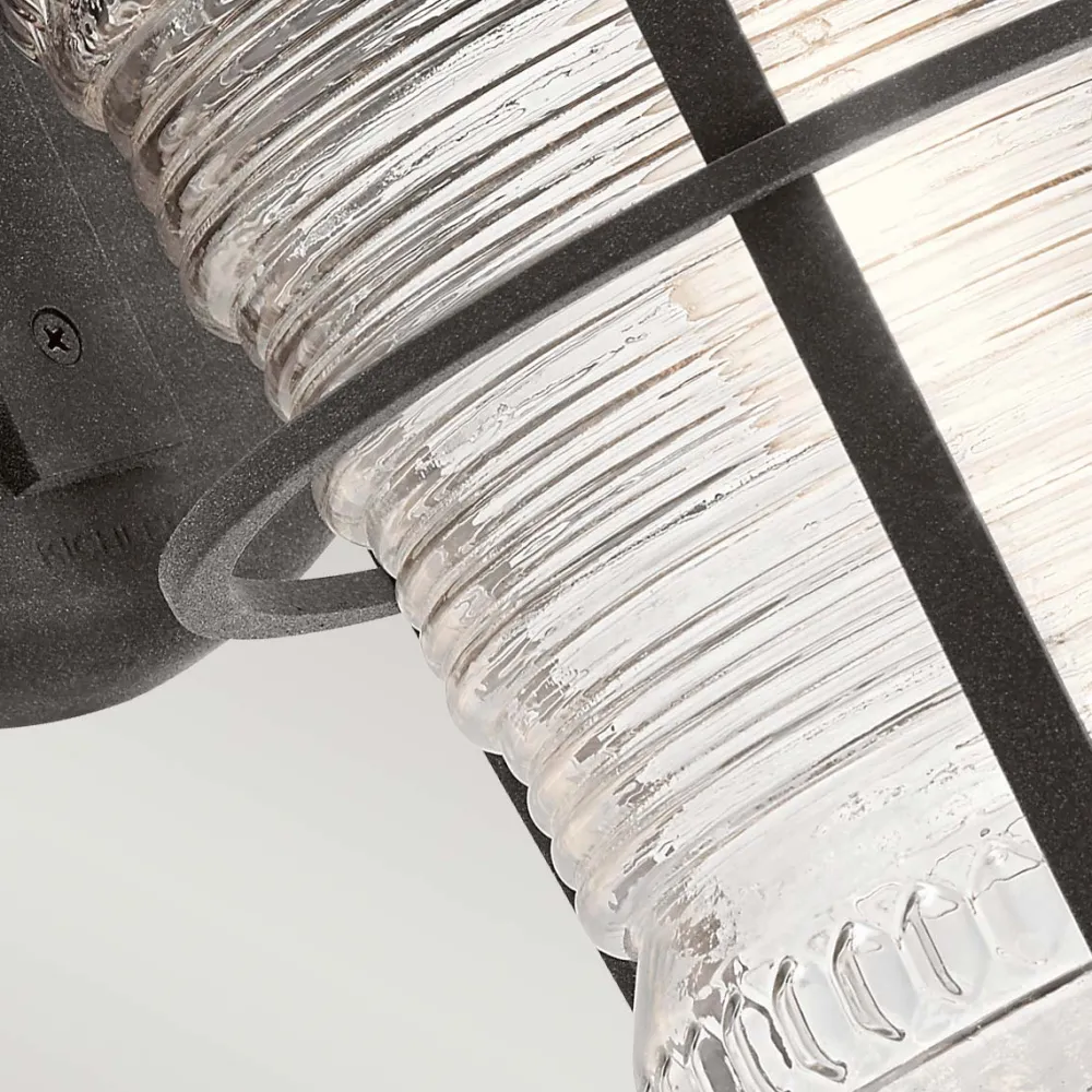 New Elstead Lighting Chance Harbor 46cm utelampa Zink