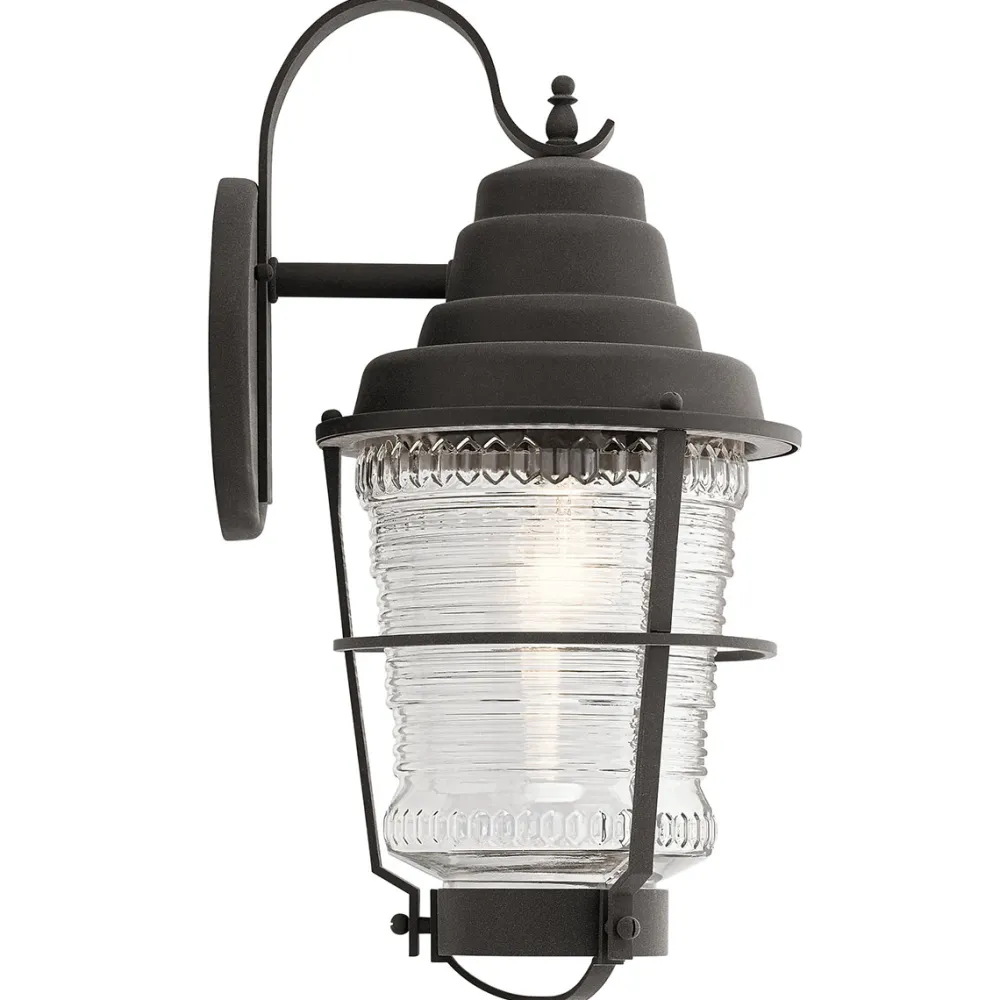 Elstead Lighting Chance Harbor 55cm utelampa Zink