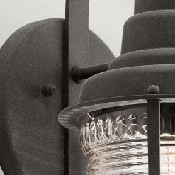 Outlet Elstead Lighting Chance Harbor 37cm utelampa Zink