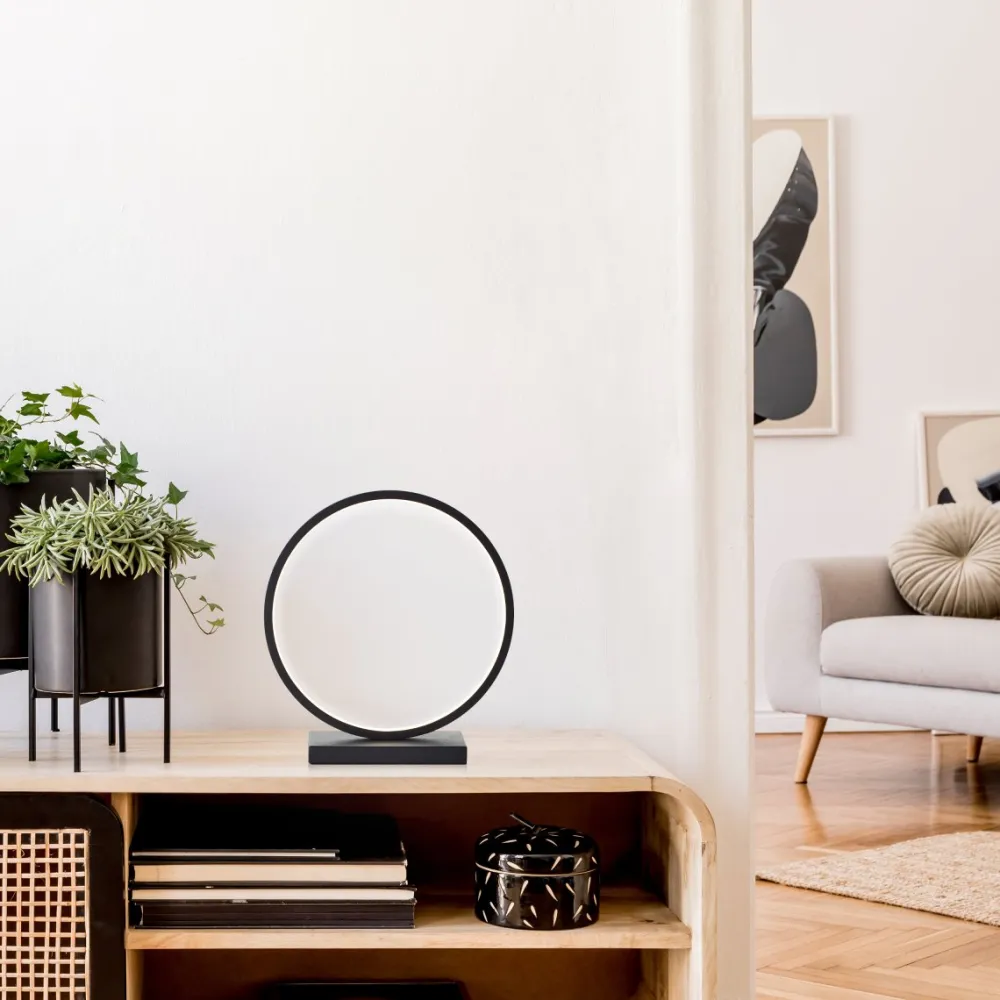 Online Brilliant Chaumont 28cm bordslampa Svart