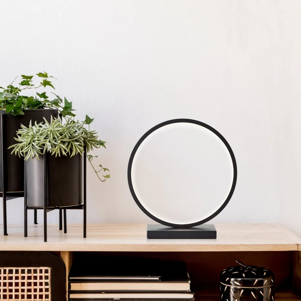 Online Brilliant Chaumont 28cm bordslampa Svart