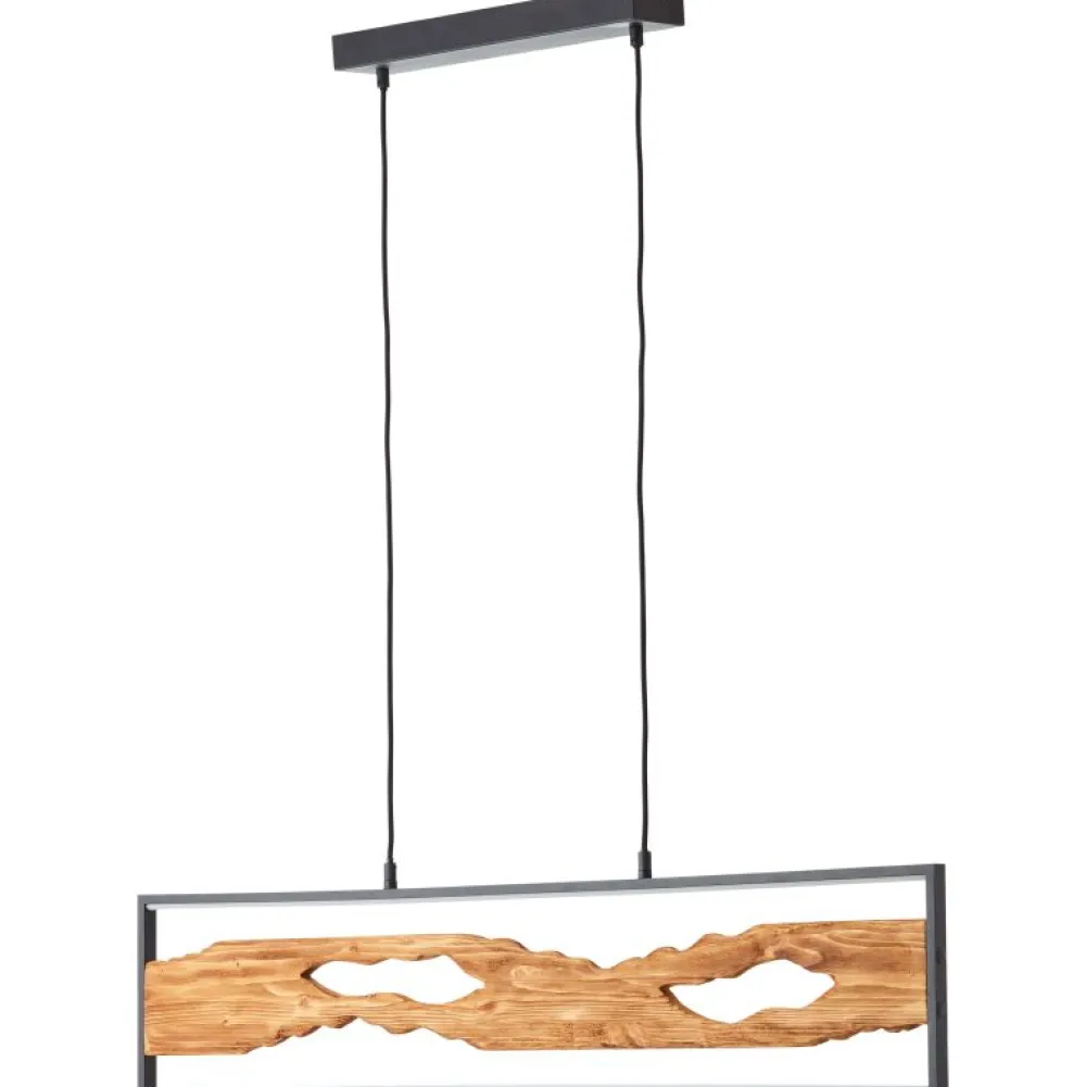 Clearance Brilliant Chaumont 100cm taklampa Trä