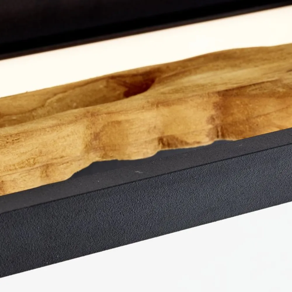 Online Brilliant Chaumont 35cm vägglampa Trä
