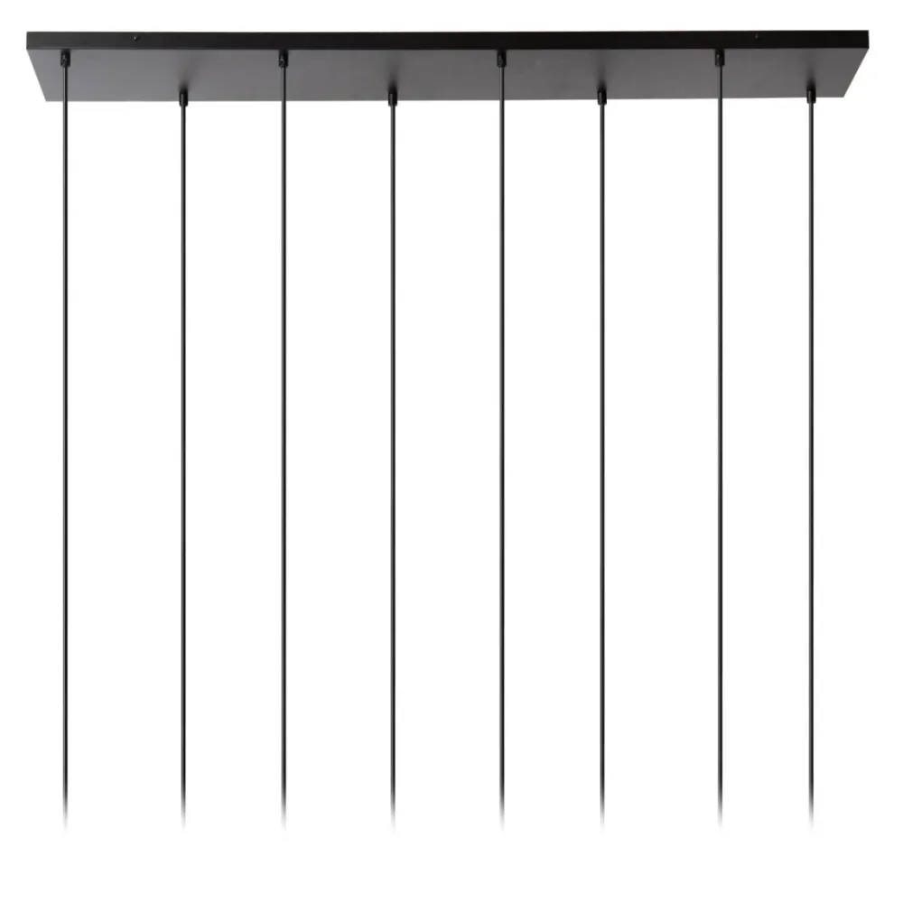Discount Lucide Chayanne 125cm taklampa Svart