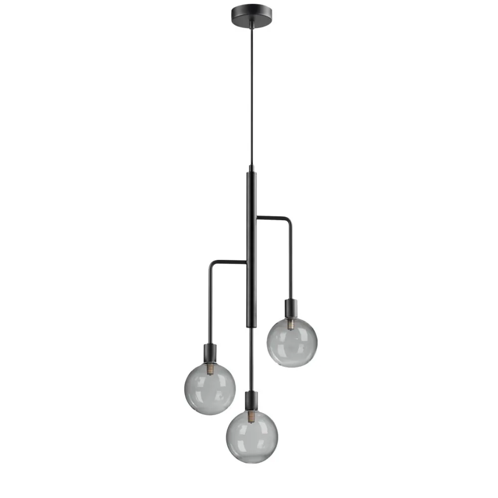 Online Dyberg Larsen Chester 32cm taklampa Svart