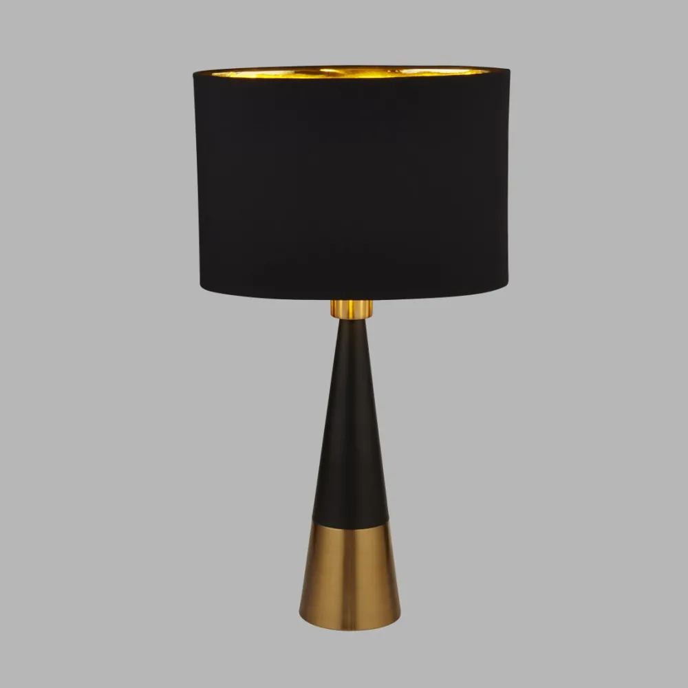 Clearance Searchlight Chloe 40cm bordslampa Mattsvart
