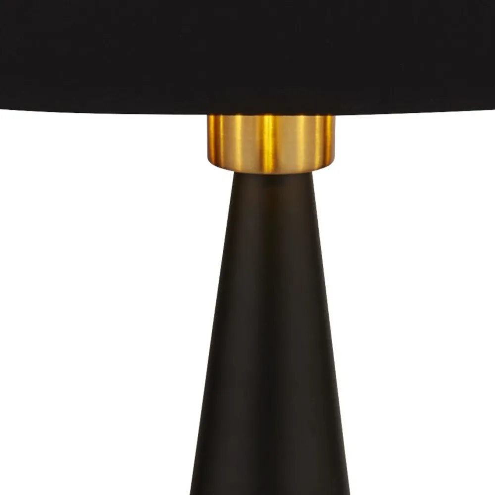 Clearance Searchlight Chloe 40cm bordslampa Mattsvart