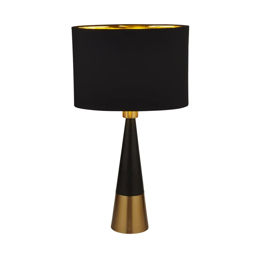 Clearance Searchlight Chloe 40cm bordslampa Mattsvart