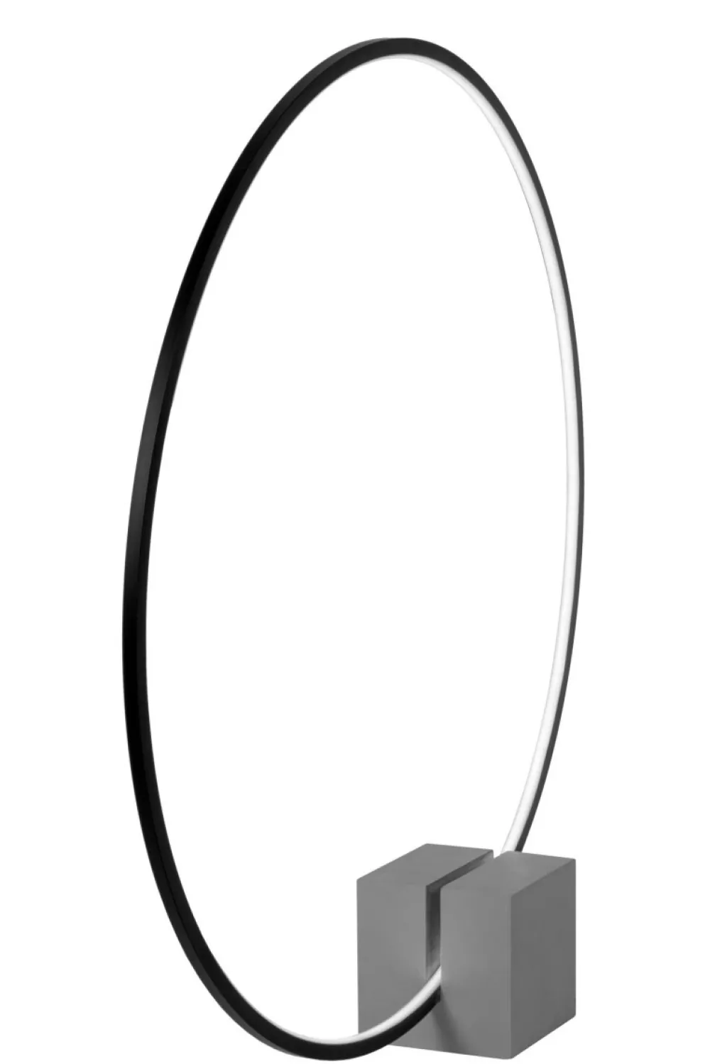 Clearance Lucide Cirkelis 83cm bordslampa Svart