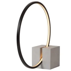 Clearance Lucide Cirkelis 32cm bordslampa Svart
