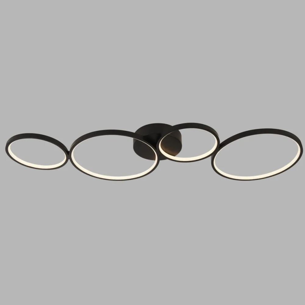 Searchlight Cirque 98cm plafond Svart