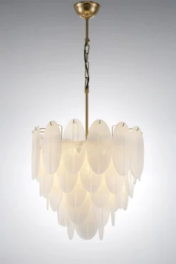 Sale Lampan Cirrus Ø50 kristall Mässing/vit