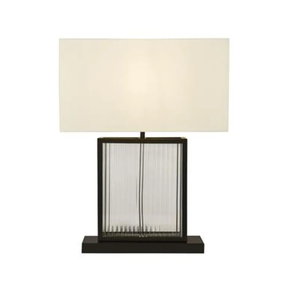 Searchlight Clarendon 53cm bordslampa Svart