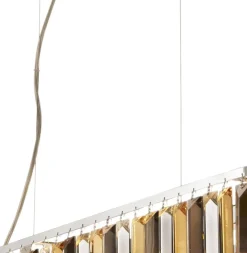 Sale Searchlight Clarissa 100cm taklampa Krom