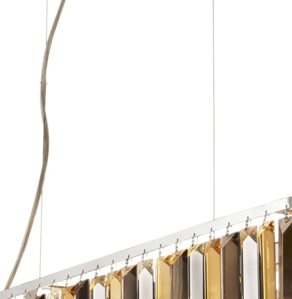 Sale Searchlight Clarissa 100cm taklampa Krom
