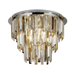 Outlet Searchlight Clarissa Ø45 kristall Krom