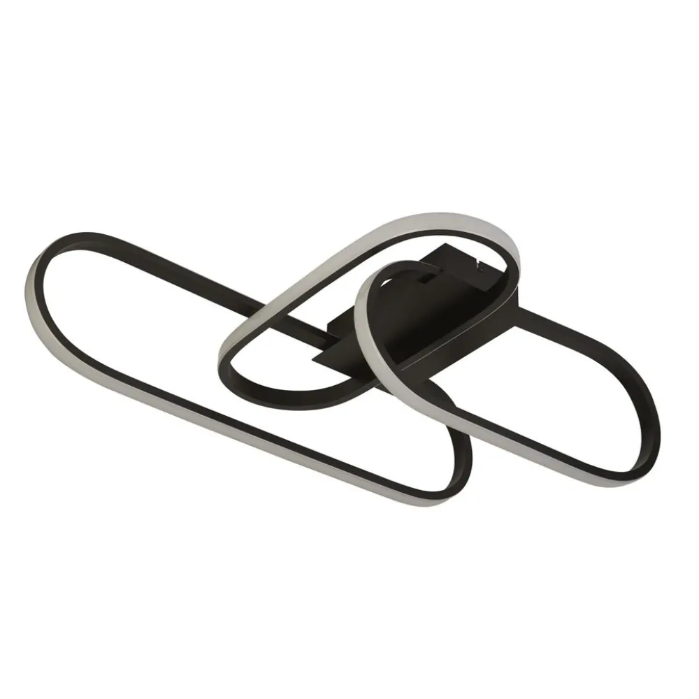 Best Searchlight Clip 65cm plafond Svart