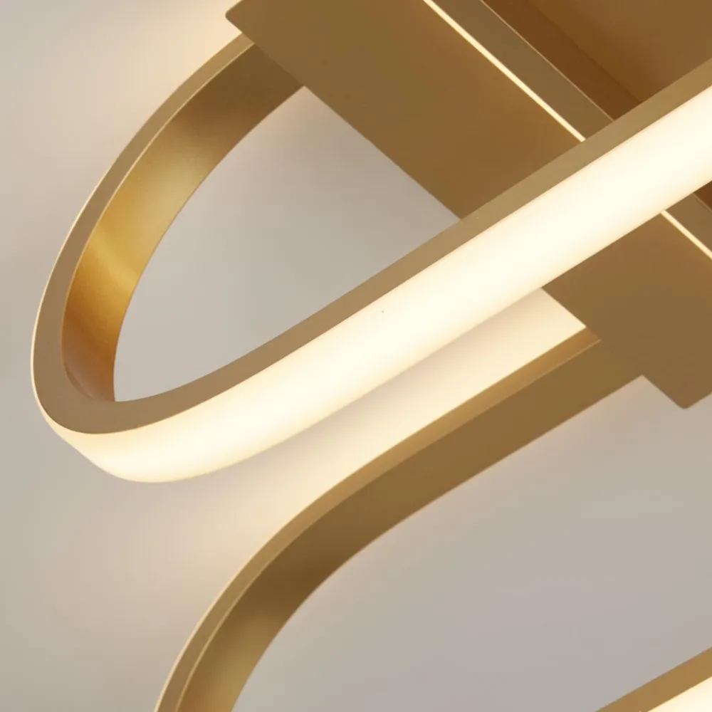 Hot Searchlight Clip plafond Guld